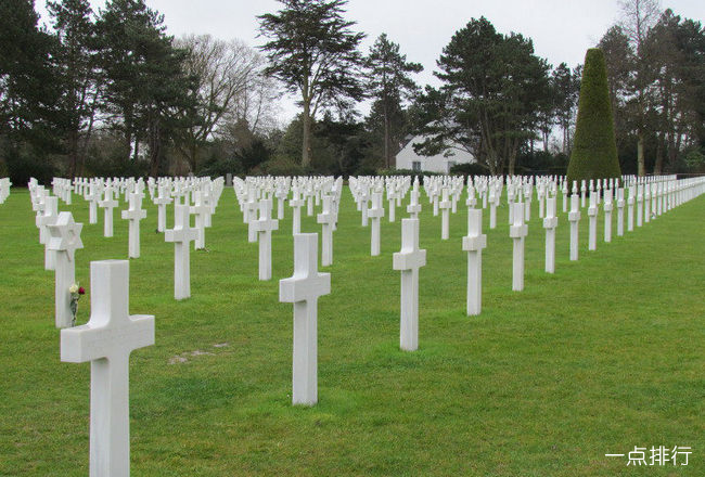 奥马哈海滩和美国公墓 奥马哈海滩和美国公墓