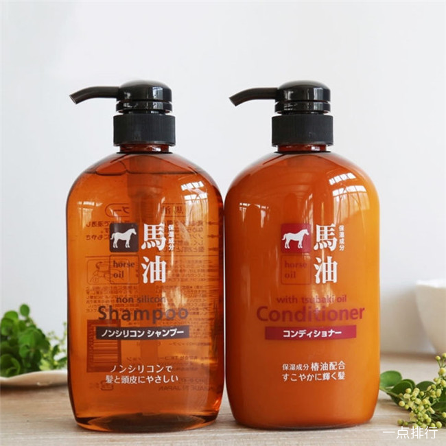 马油洗发水和护发素600ml