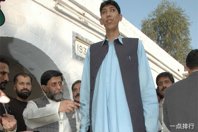 Naseer Soomro,7英尺10英寸 Naseer Soomro,7英尺10英寸